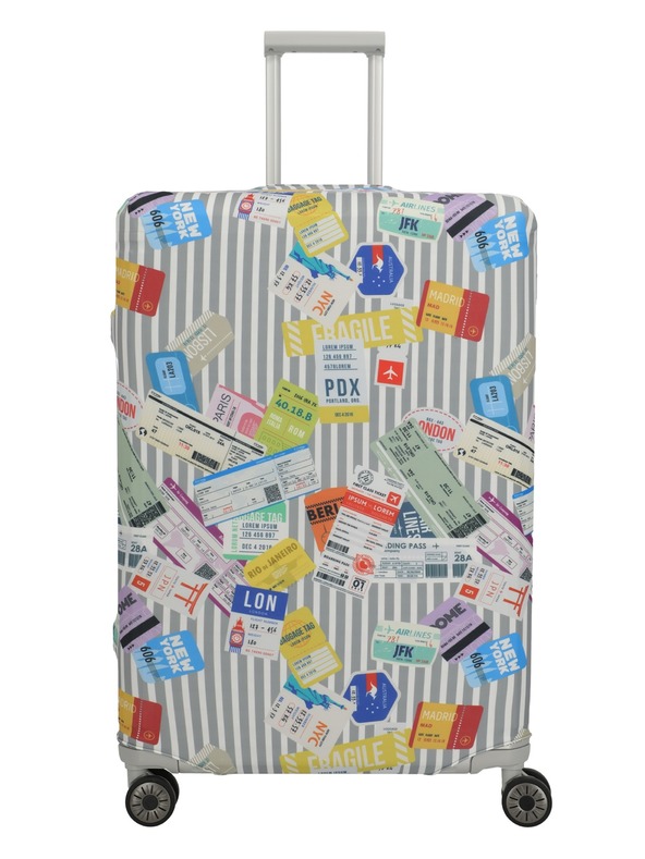 Travelite Kofferüberzug Travelite Luggage Cover L Tickets
