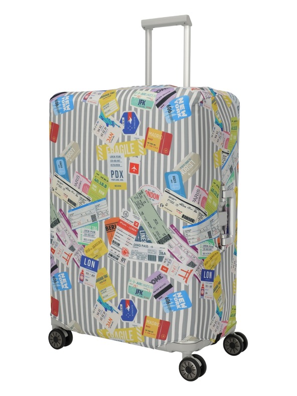 Travelite Kofferüberzug Travelite Luggage Cover L Tickets