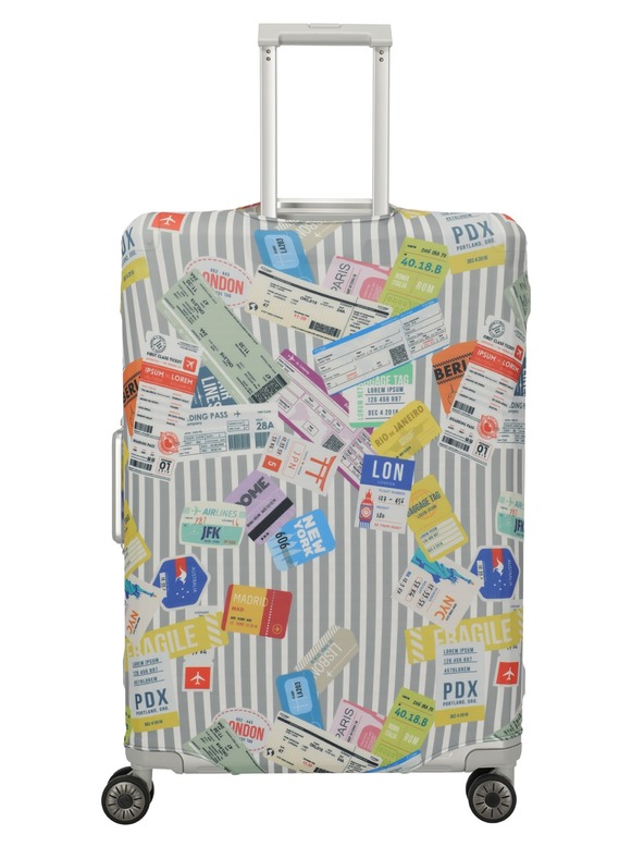 Travelite Kofferüberzug Travelite Luggage Cover L Tickets