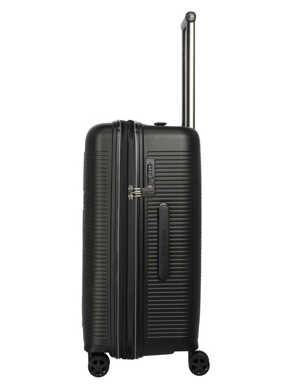 Travelite Reisekoffer Travelite Roomer Trunk M Schwarz