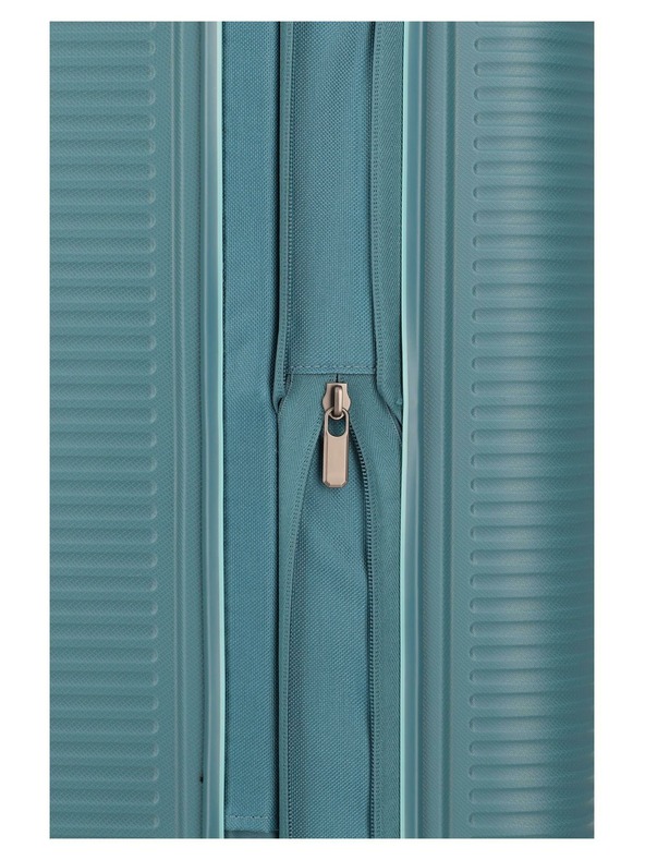 Travelite Reisekoffer Travelite Roomer Trunk M Aqua