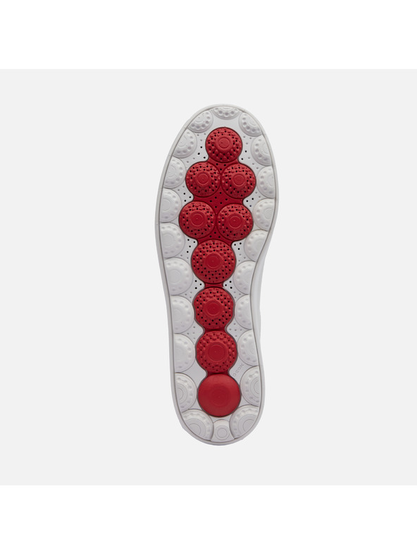 Geox Weiße Herren Geox Spherica ECUB-1 Turnschuhe