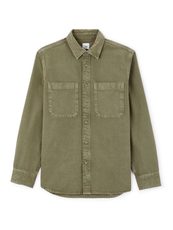 Celio Khaki Herrenhemd Celio Lanime