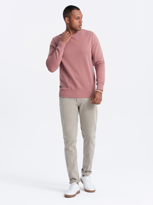 Ombre Clothing Herren Baumwoll-Sweatshirt BASIC Ombre Clothing