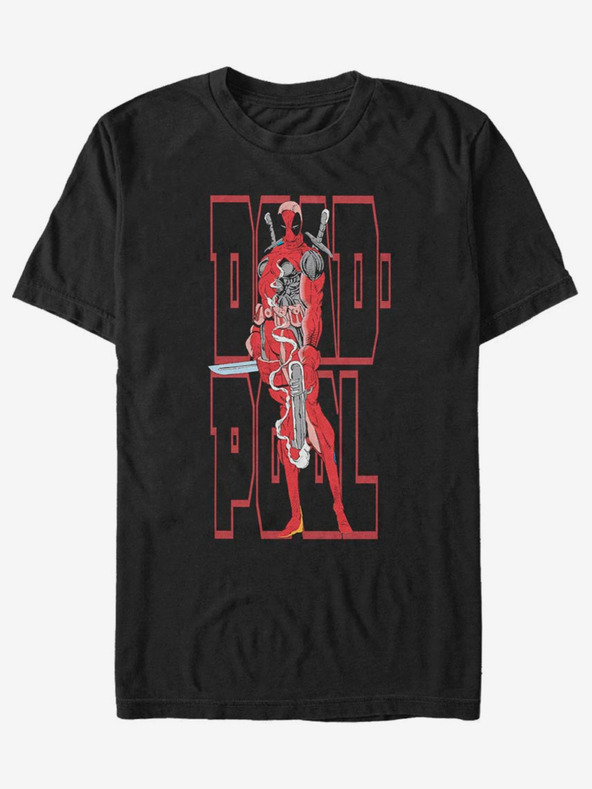 ZOOT.Fan Schwarzes Unisex-T-Shirt ZOOT.Fan Marvel Deadpool Issues