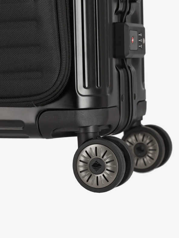 Travelite Schwarzer Travelite Next 4w S Fronttaschenkoffer