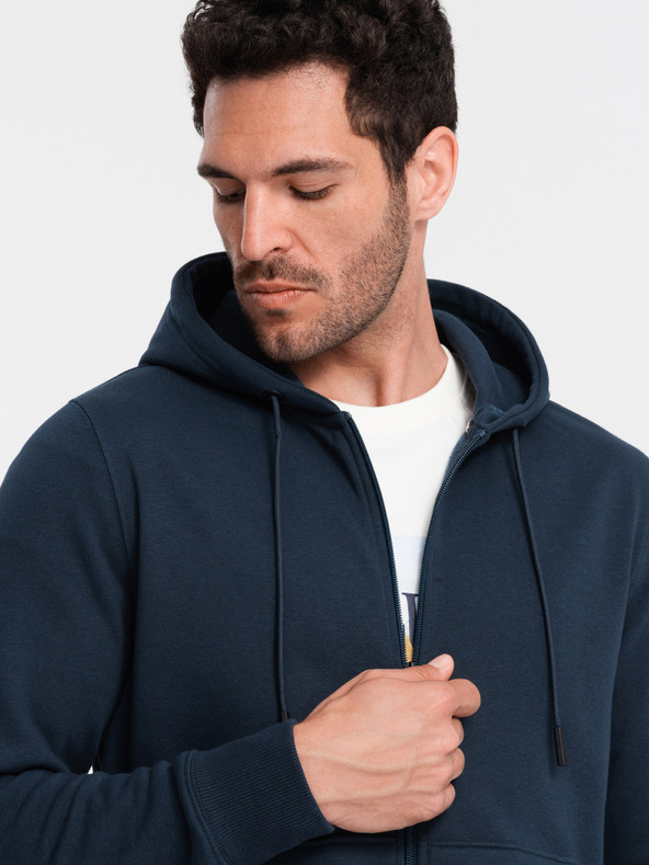 Ombre Clothing Herren Baumwoll-Elastik-Sweatshirt BASIC Ombre Clothing