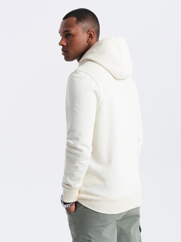 Ombre Clothing Herren Baumwoll-Kapuzenpullover BASIC mit Kängurutasche Ombre Clothing