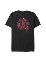 ZOOT.Fan Schwarzes Herren Marvel Deadpool Splatter Circle T-Shirt