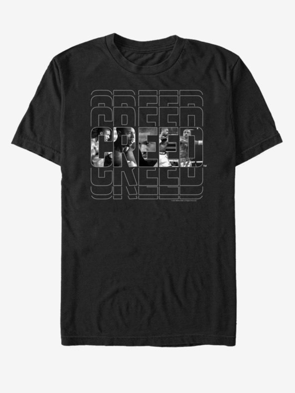 ZOOT.Fan Schwarzes Unisex-T-Shirt ZOOT.Fan MGM Creed Title Fill