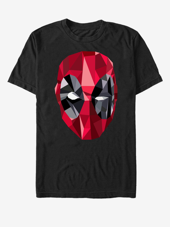 ZOOT.Fan Schwarzes unisex Marvel Poly Deadpool T-shirt