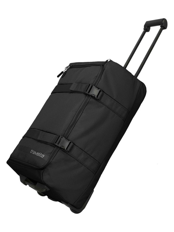 Travelite Reisetasche Travelite Kick Off Wheeled Duffle L Schwarz