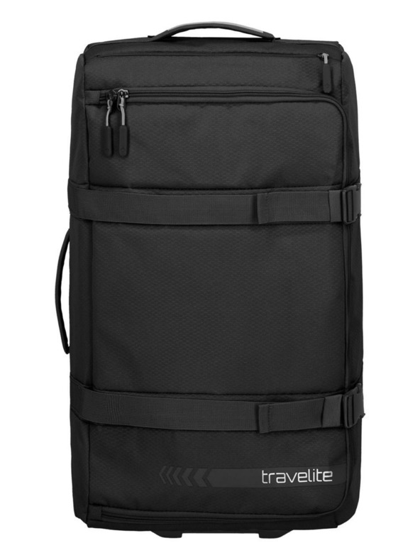 Travelite Reisetasche Travelite Kick Off Wheeled Duffle L Schwarz