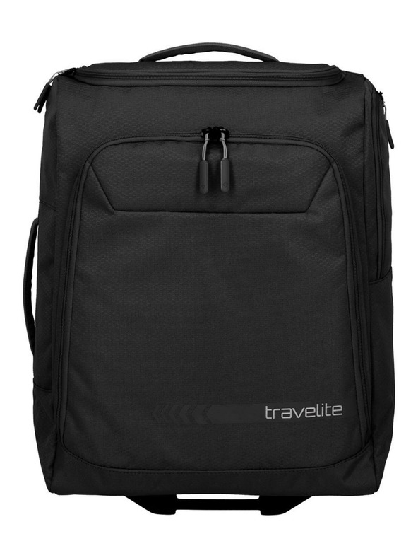Travelite Reisetasche Travelite Kick Off Wheeled Duffle S Schwarz