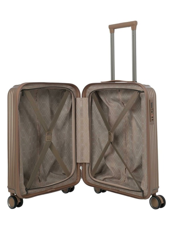 Travelite Reisekoffer Travelite Paros 4w S Cappuccino