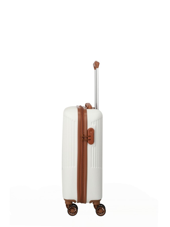 Travelite Travelite Bali S Weiß/Cognac Reisetasche