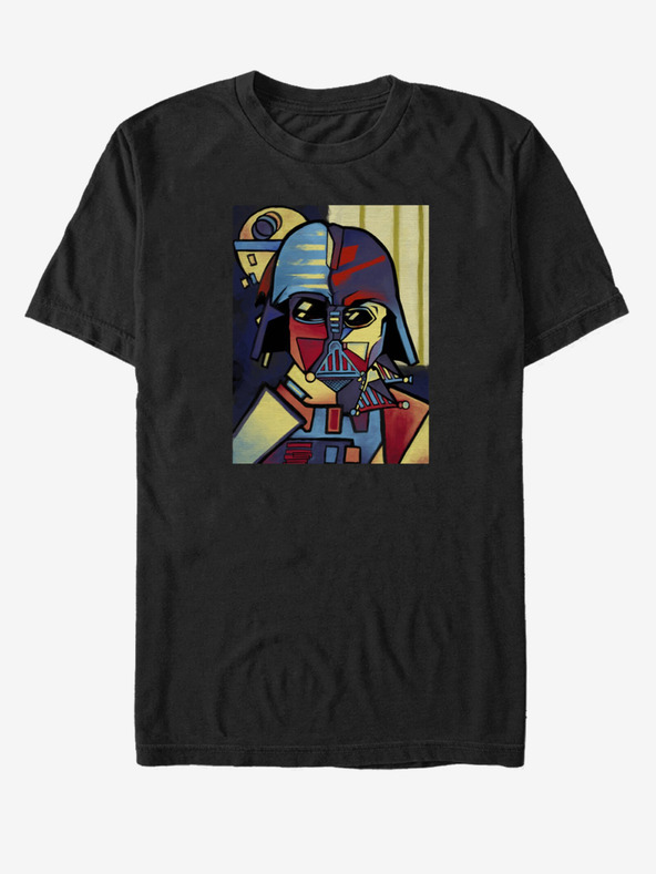 ZOOT.Fan Schwarzes Unisex-T-Shirt Star Wars Picasso Vader