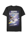 ZOOT.Fan Schwarzes Herren Disney Happy Caturday Stars T-Shirt