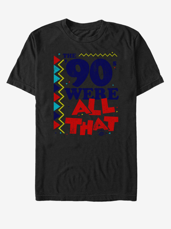 ZOOT.Fan Schwarzes unisex Nickelodeon 90 All T-shirt