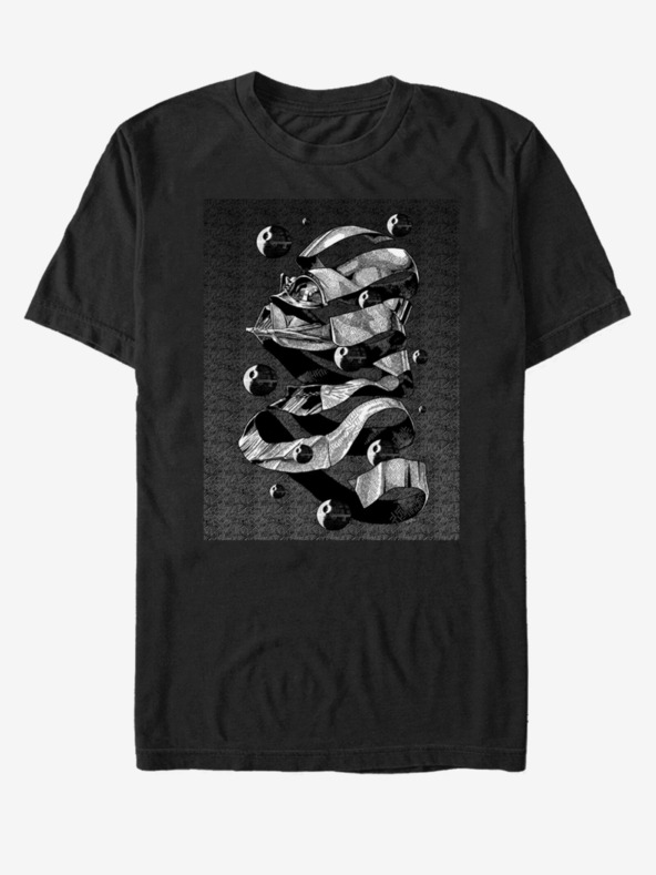 ZOOT.Fan Schwarzes Unisex-T-Shirt ZOOT.Fan Star Wars MC Vader Head