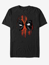 ZOOT.Fan Schwarzes unisex Marvel Painted Face T-shirt