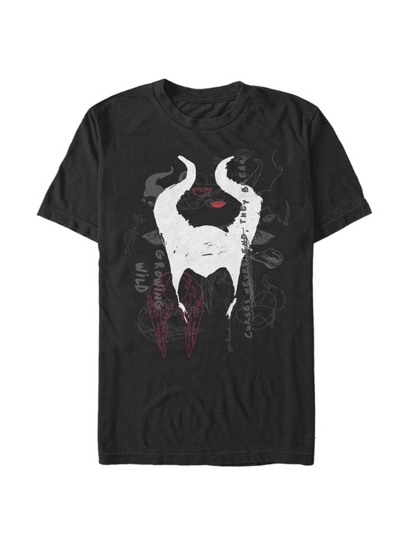 ZOOT.Fan Schwarzes Herren T-Shirt Disney Dark Collage