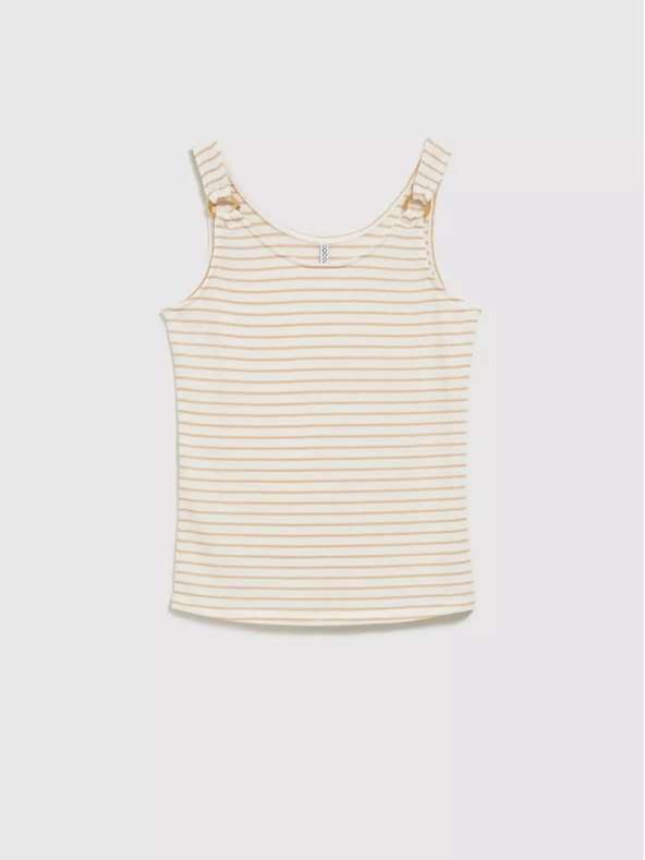 Moodo Gestreiftes Damen-Tank-Top