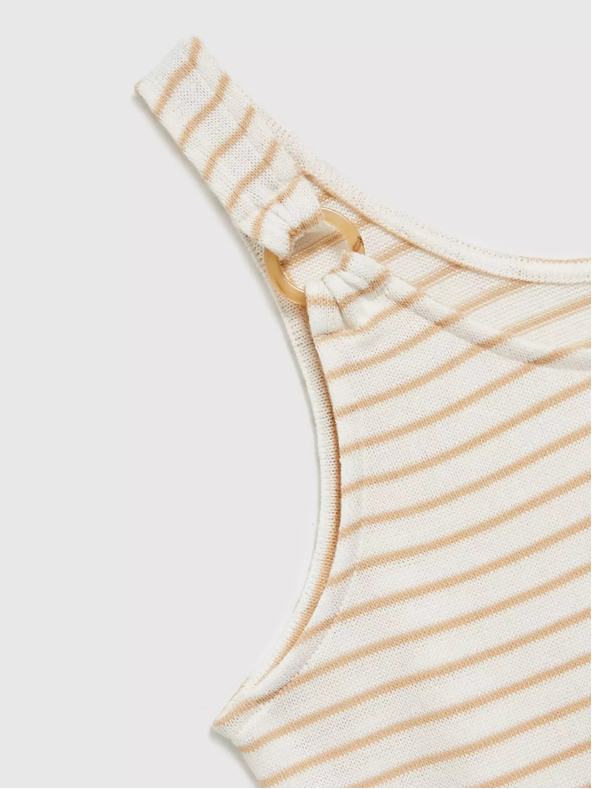 Moodo Gestreiftes Damen-Tank-Top