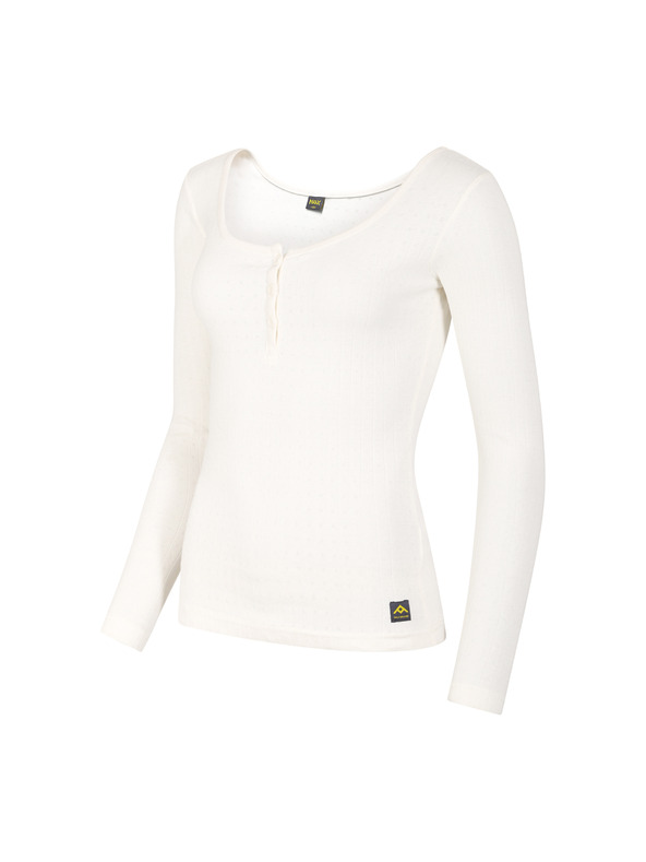 NAX Damen-T-Shirt nax NAX MAJJA creme