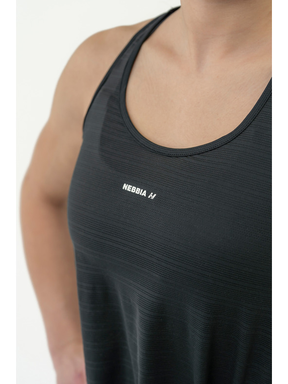 Nebbia FIT Activewear Tank-Top "Airy" mit reflektierendem Logo 439 Nebbia