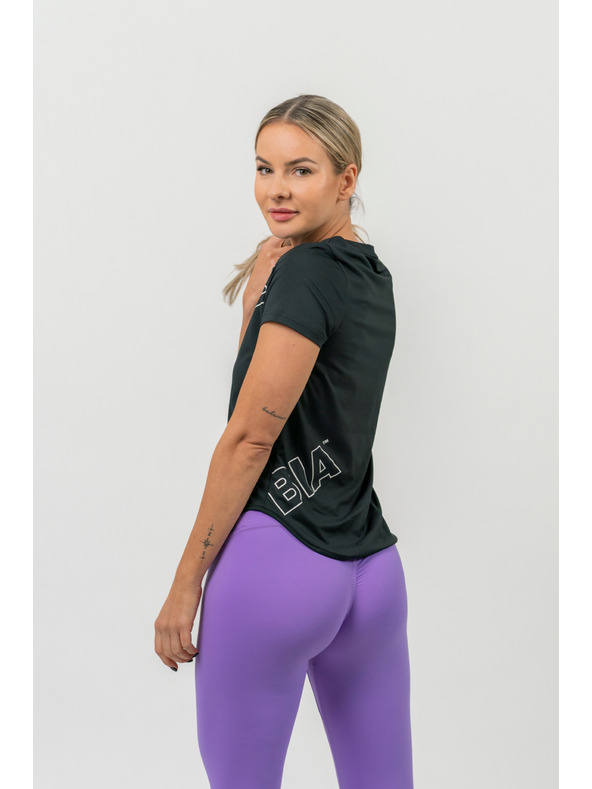 Nebbia FIT Activewear kurzärmeliges Funktions-T-Shirt 440 Nebbia