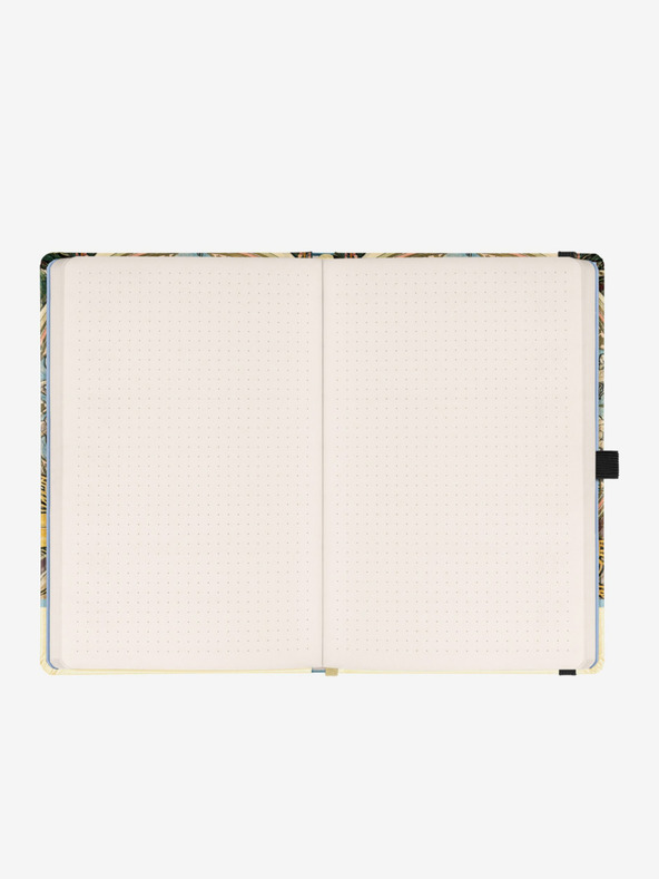 NOTIQUE NOTIQUE-Notizen Alfons Mucha - Tierkreiszeichen, gepunktet, 13 x 21 cm