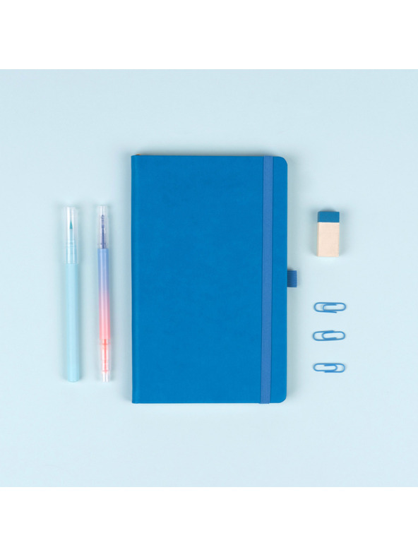 NOTIQUE NOTIQUE-Notizen Blau, liniert, 13 x 21 cm