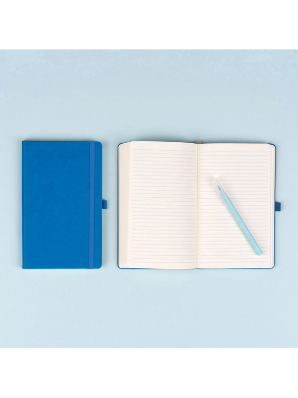 NOTIQUE NOTIQUE-Notizen Blau, liniert, 13 x 21 cm