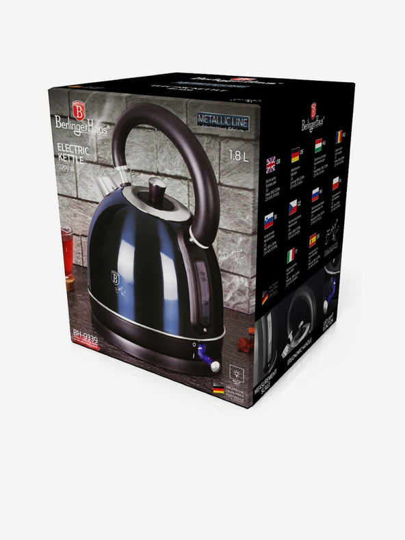 Berlingerhaus Wasserkocher 1,7 L Metallic Line Aquamarin Edition BERLINGERHAUS
