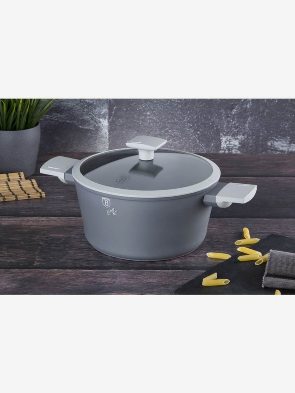 Berlingerhaus Kasserolle mit Titanium-Antihaftbeschichtung 20 cm Aspen Kollektion BERLINGERHAUS