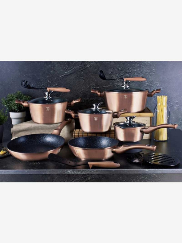 Berlingerhaus BERLINGERHAUS Rosegold Metallic Linie (10 Stück)