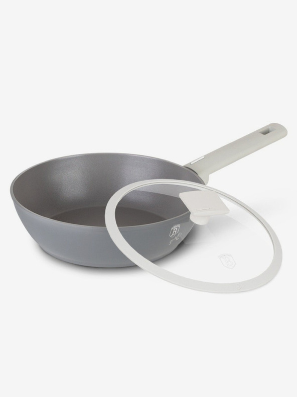 Berlingerhaus Tiefe Bratpfanne mit Deckel mit Titanoberfläche 24 cm Aspen Collection BERLINGERHAUS