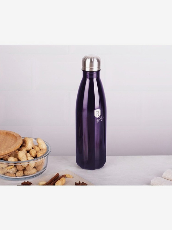Berlingerhaus Edelstahl-Thermosflasche 0,5 l BERLINGERHAUS Purple Eclipse Collection