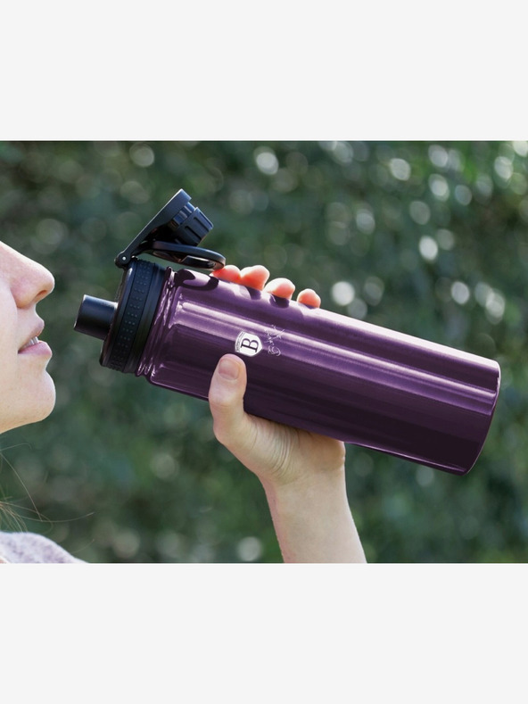 Berlingerhaus Sport-Edelstahlflasche 0,54 l BERLINGERHAUS Purple Metallic Line