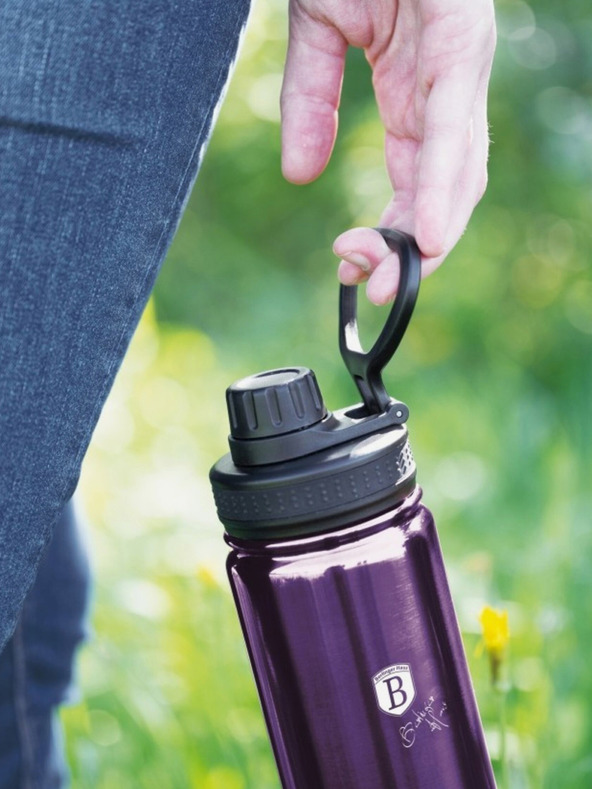 Berlingerhaus Sport-Edelstahlflasche 0,54 l BERLINGERHAUS Purple Metallic Line