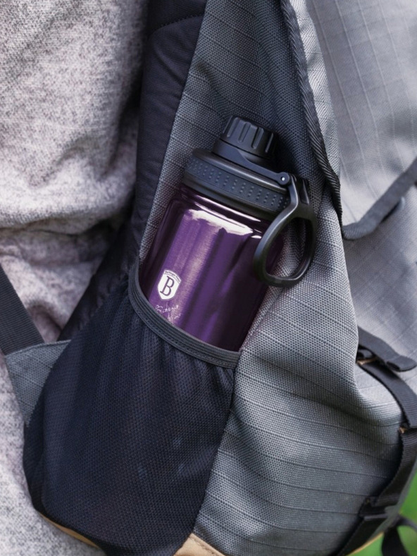 Berlingerhaus Sport-Edelstahlflasche 0,54 l BERLINGERHAUS Purple Metallic Line