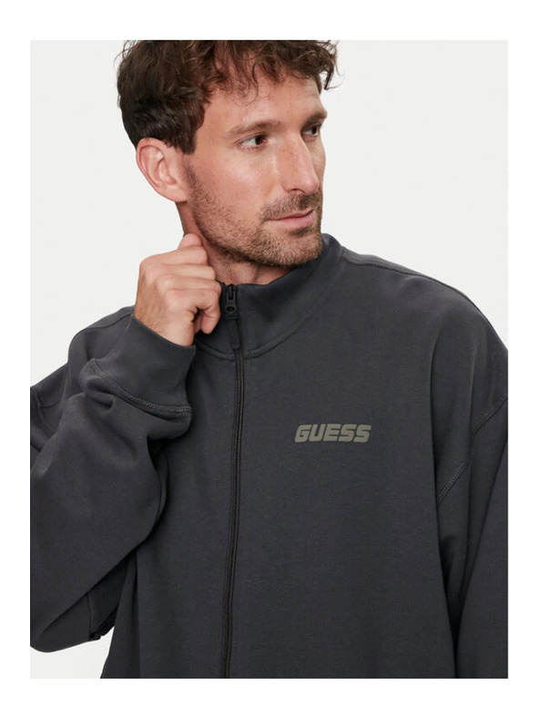Guess Jeans Herren schwarzes Sweatshirt Rohmer Guess Jeans
