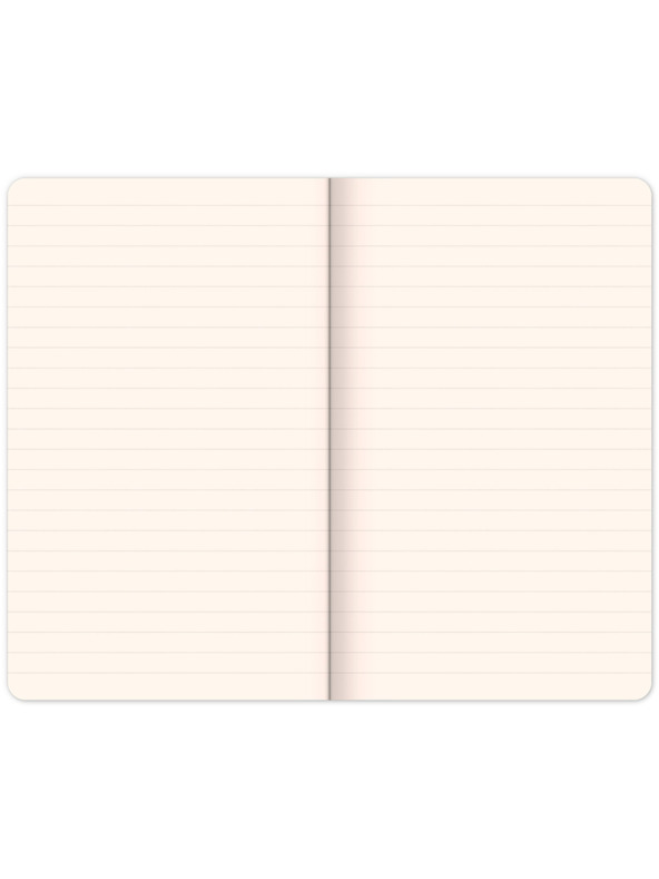 NOTIQUE NOTIQUE Notes Freunde, gefüttert, 13 x 21 cm BAAGL