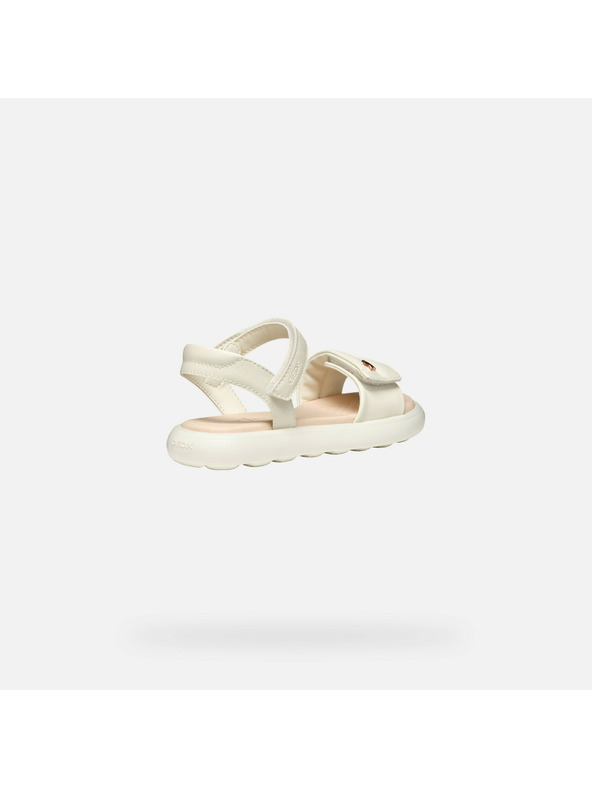 Geox Cremefarbene Geox Puffypop Sandalen für Mädchen