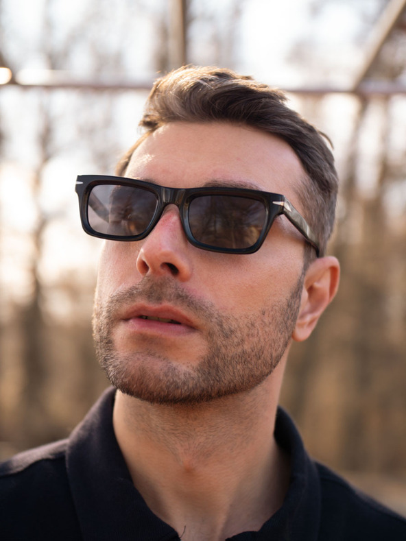 VEYREY VeyRey Acetat-Sonnenbrille polarisierend Nerd Gujjab