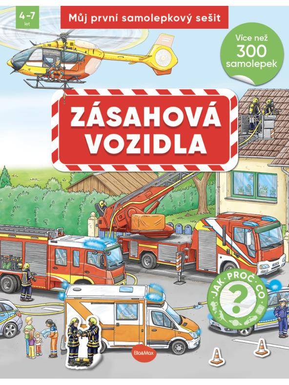 BAAGL  Mein erstes Stickerbuch - RACE VEHICLES