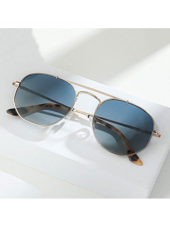 VEYREY Veyrey High-End polarisierte Piloten-Sonnenbrille Bulak