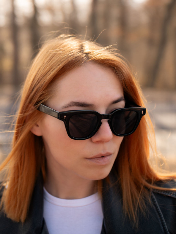 VEYREY Veyrey High-End polarisierte Nerd-Sonnenbrille Murzush