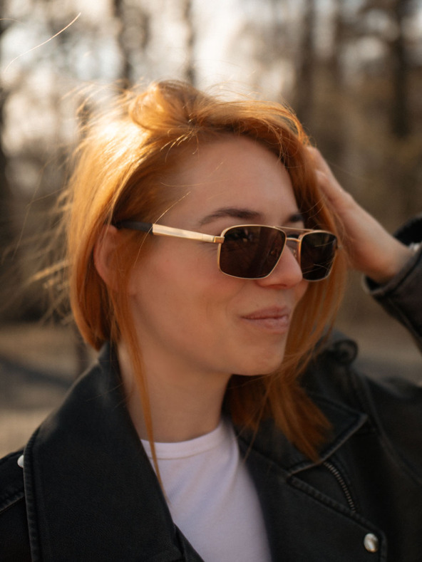 VEYREY Veyrey High-End polarisierte Piloten-Sonnenbrille Klog